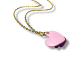 Sculpted Clay Flower Necklace* - Janine Design