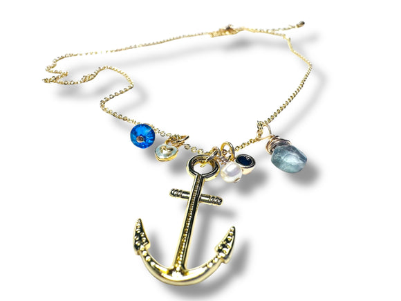 Sea Adventure Charm Necklace - Janine Design