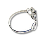 Silver Bubble Ring/Bubble Ring, Silver art ring/ Statement ring - Janine Design