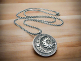 Sun and Moon Layering Necklace - Janine Design