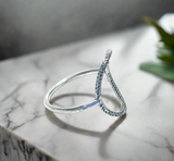 Circle Ring /Family Ring/Texture Ring - Janine Design