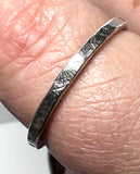 Size 10.5” -Textured Stacking Ring - Janine Design