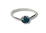 Tibetan Turquoise ring Size 7 - Janine Design