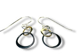 Triple Circle Earrings - Janine Design