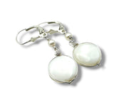 Mother of Pearl Earrings - Janine Design