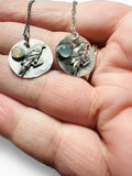 Crow Sterling Necklace - Janine Design