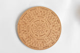 Dowsing Pendulum Board | Divination Tool | Grid - Janine Design