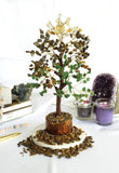 Soothing Crystals - 300 Chips Gemstone Tree | Money Tree | Tree Of Life