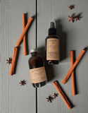 Cinnamon + Clove - ROOM SPRAY & REED DIFFUSER, Warm Spiced Home Fragrance -- by Moon Water Apothecary - Janine Design