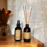 Cinnamon + Clove - ROOM SPRAY & REED DIFFUSER, Warm Spiced Home Fragrance -- by Moon Water Apothecary - Janine Design