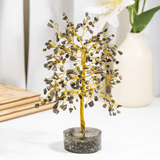 Soothing Crystals - 300 Chips Crystal Tree |  Pyrite Tree | Orgone Base