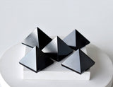 Soothing Crystals - Gemstone Pyramid | Black Tourmaline | Reiki Crystal Pyramid