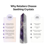 Soothing Crystals - 300 Chips Crystal Tree |  Pyrite Tree | Orgone Base