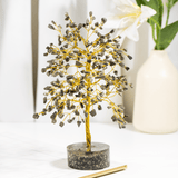 Soothing Crystals - 300 Chips Crystal Tree |  Pyrite Tree | Orgone Base