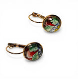 Floral Pattern earrings - Janine Design