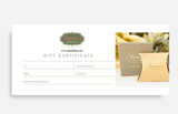 Janine's Jewelry Design Gift Certificate/ Quality Paper Gift Certificate - Janine Design