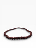 Gemstone and Nut Bead Stretch Bracelets - Janine Design