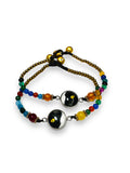 Black Cat Beaded Bracelet - Janine Design