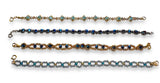 Tiny Woven Crystal Bracelet/7.5” bracelet-Uni -T