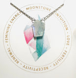 Gemstone Necklace, Birthstone Necklace, Crystal Necklace, Assorted Gemstone Necklaces - Janine Design