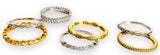 Gold Filled or Sterling Stacking Rings