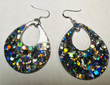 Holographic Glitter Earrings