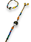 Black Cat Beaded Bracelet - Janine Design