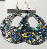 Holographic Glitter Earrings