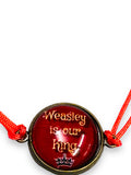 Harry *otter Nylon Bracelets, Fan Bracelets, Inexpensive Gift, Bookworm Bracelet, Wizard Bracelets - Janine Design