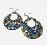 Holographic Glitter Earrings
