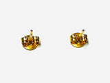 Chain and Crystal Studs/Sprkle Studs,GP Stud Earrings - Janine Design