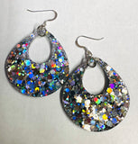 Holographic Glitter Earrings