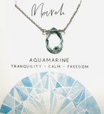 Gemstone Necklace, Birthstone Necklace, Crystal Necklace, Assorted Gemstone Necklaces - Janine Design