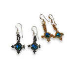 Crystal Woven Earrings