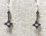 Crystal Woven Earrings - Janine Design