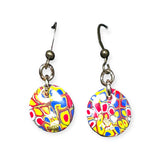 Polymer Clay Earrings/ Affordable Gifts - primary color earrings