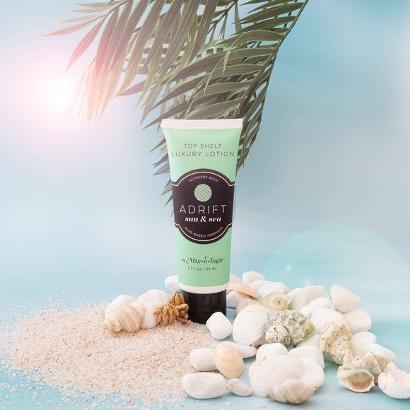 Lotion-Top Shelf Luxury Lotion - Adrift (sun & sea), mixologie - Janine Design