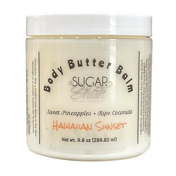Hawaiian Sunset Body Butter / Balm / Body Moisturizer-The Sugar Shak Collection - - Janine Design