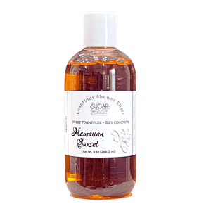 Hawaiian Sunset Shower Elixir / Shower Gel / Body Wash, The Sugar Shak Collection - - Janine Design