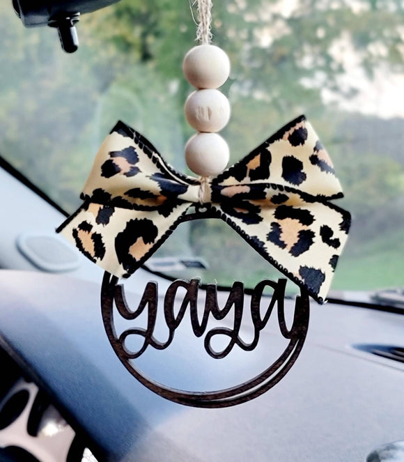 Yaya Car Charm Ornament: Paw Print-ON SALE!