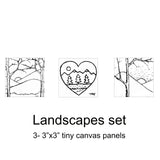 Art kit, Travel Art Kit, ACRYLIC - Janine Design