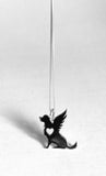 Angel Pet Necklace, Pet Necklace, Memorial Necklace 