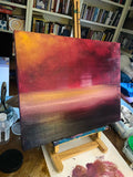 Oil Painting on Canvas “Sandstorm” - Janine Design