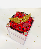 Jewelry Box/Bee/Angel Wing/Jewelry Storage, Makeup Storage - Janine Design