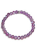Mermaid bead Bracelets-Glow Bead bracelets-Beach Bracelets, purple