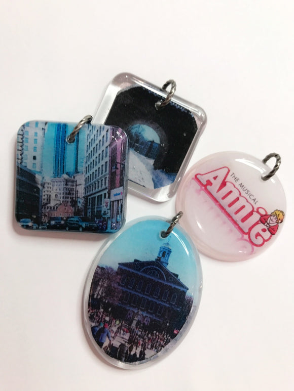 Custom Photo Resin Necklace Corporate gifts/ Team Gifts/ MLM Team Gifts