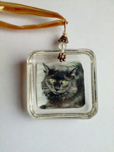 Custom Photo Resin Necklace Corporate gifts/ Team Gifts/ MLM Team Gifts