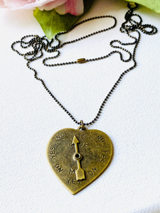 Decision Necklace, Yes/No/Maybe, Fidget Necklace, Spinner Necklace - Janine Design