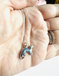 Ferret Necklace, Animal Totem Necklace - Janine Design