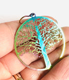 Tree of Life Colorful Earrings/Tree Earrings/Niobium